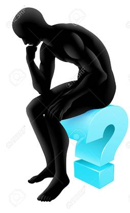 23109835-Silhouette-man-on-a-question-mark-icon-in-thinking-in-a-thinker-pose-Concept-for-any-questioning-or--Stock-Vector[1]